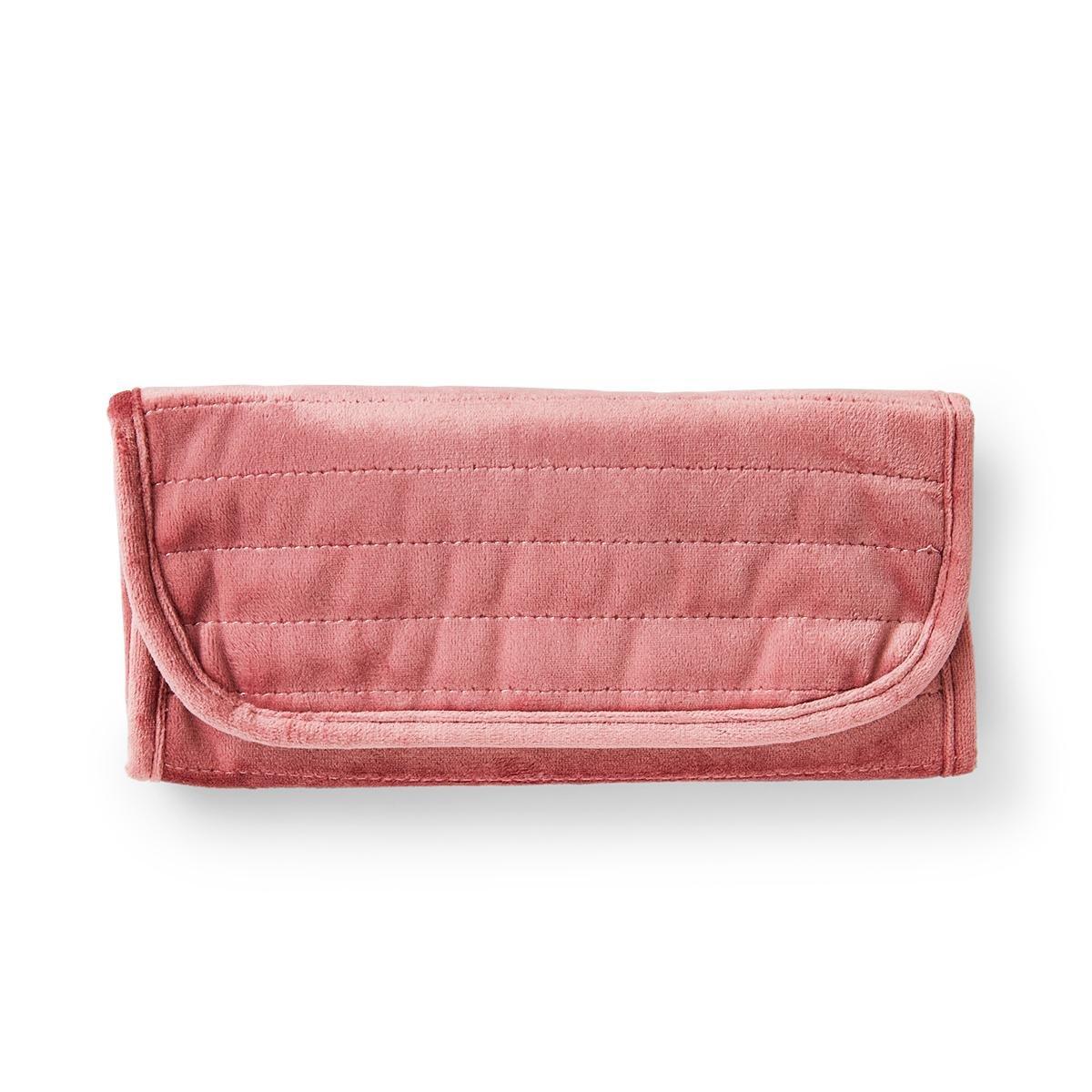 Pink makeup brushes