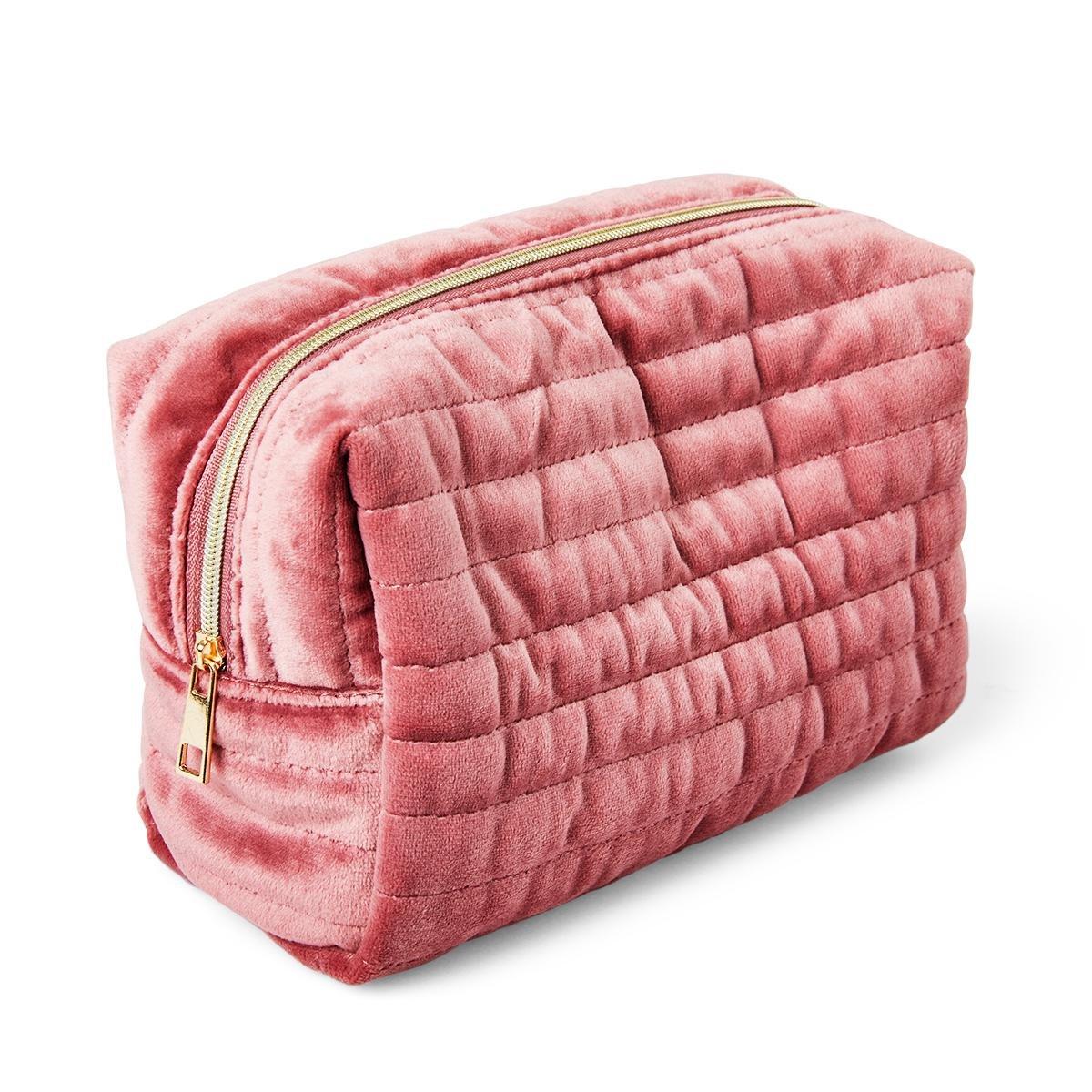 Pink cosmetic bag