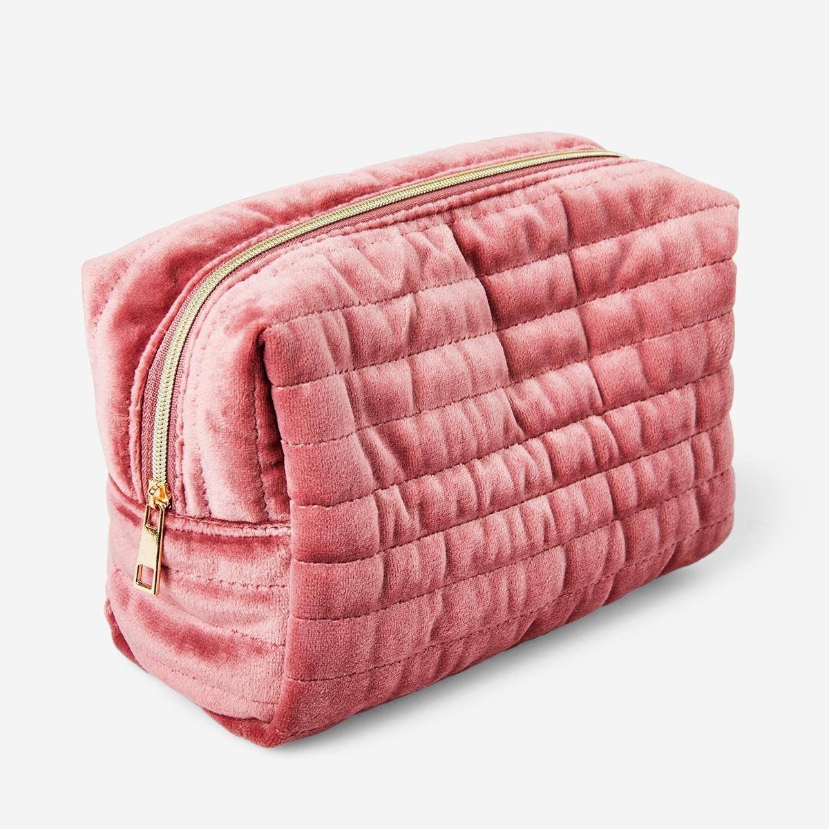 Pink cosmetic bag