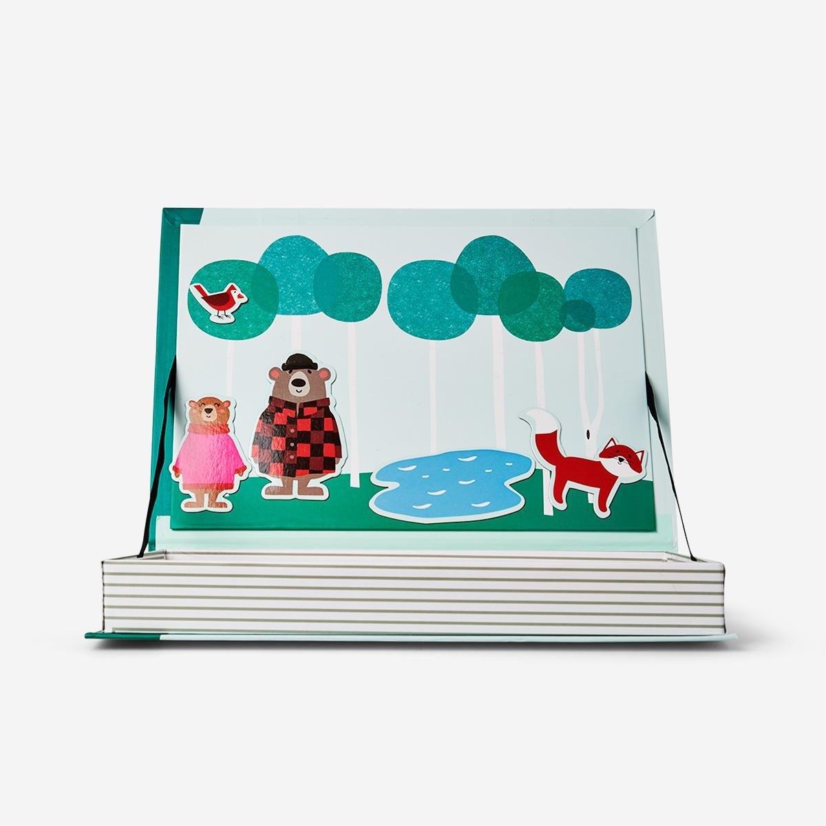 Bears magnetic book