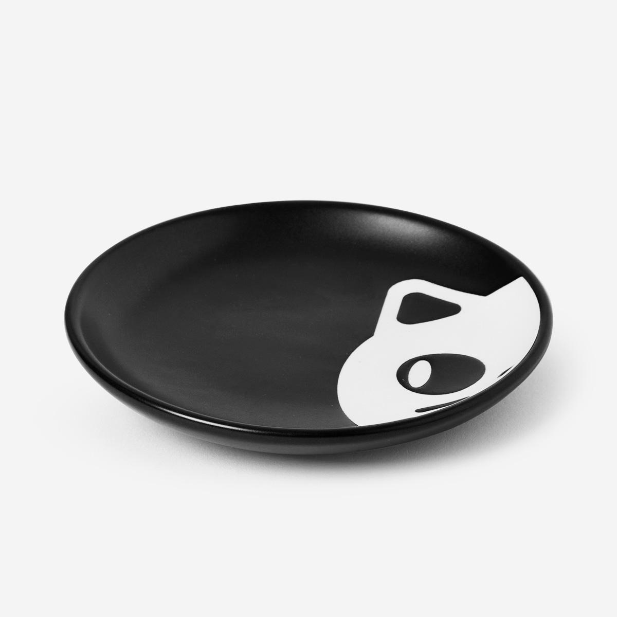 Black side plate