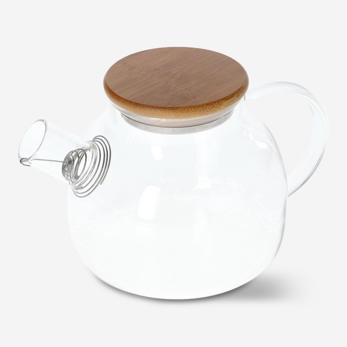 Glass tea kettle
