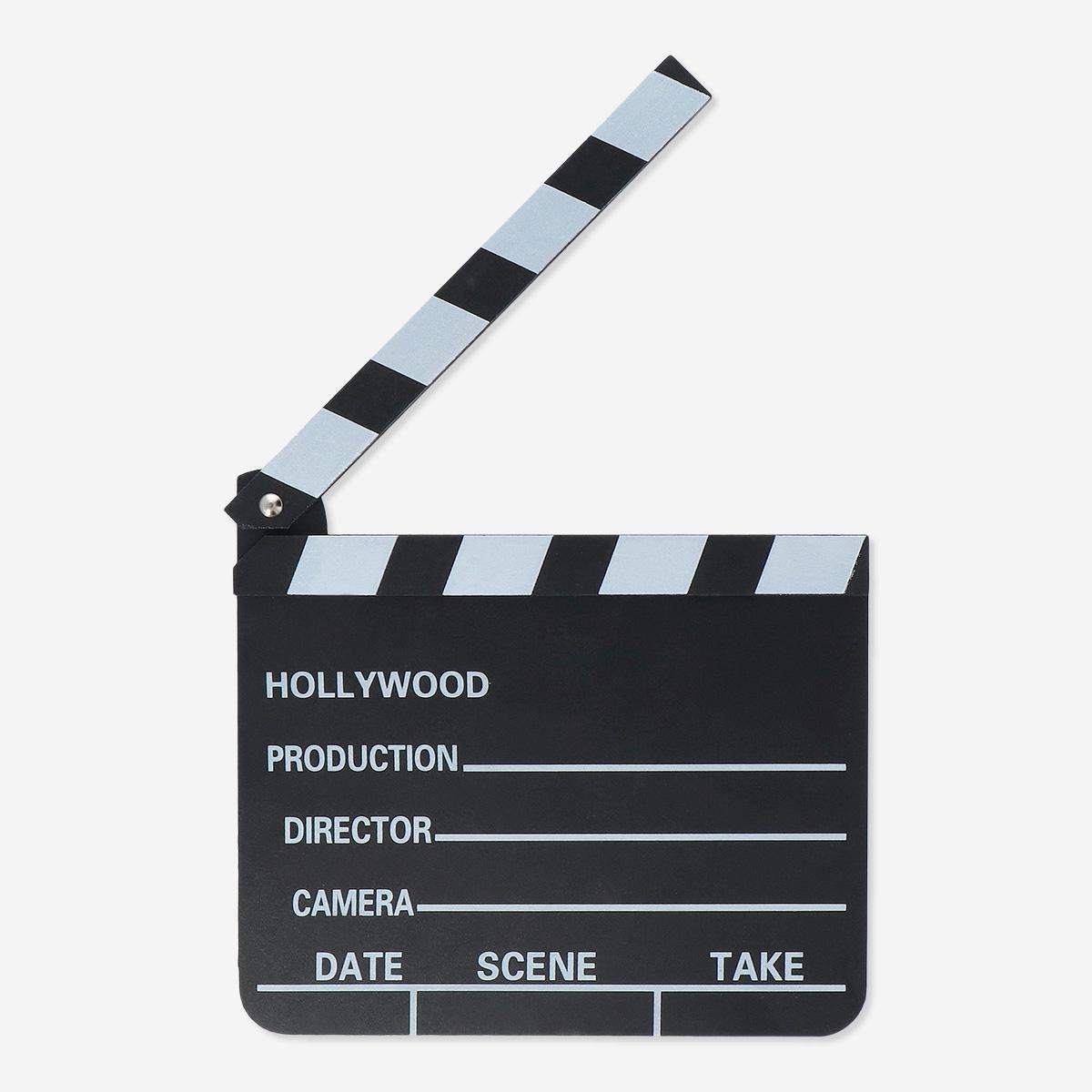 Black Filmmaker Clapperboard
