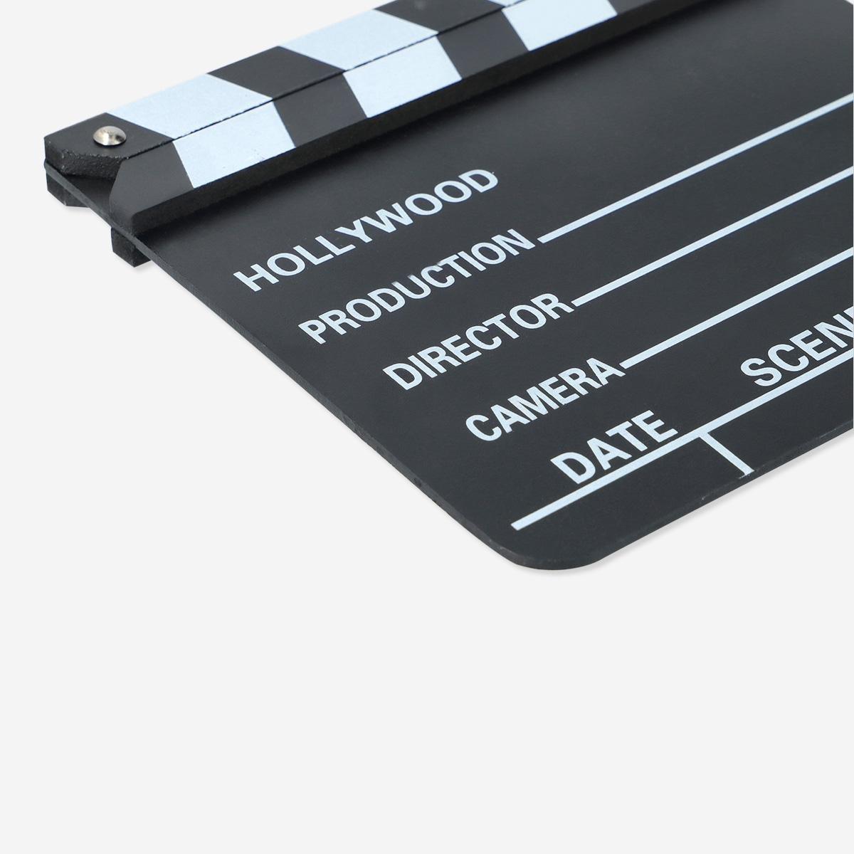 Black Filmmaker Clapperboard
