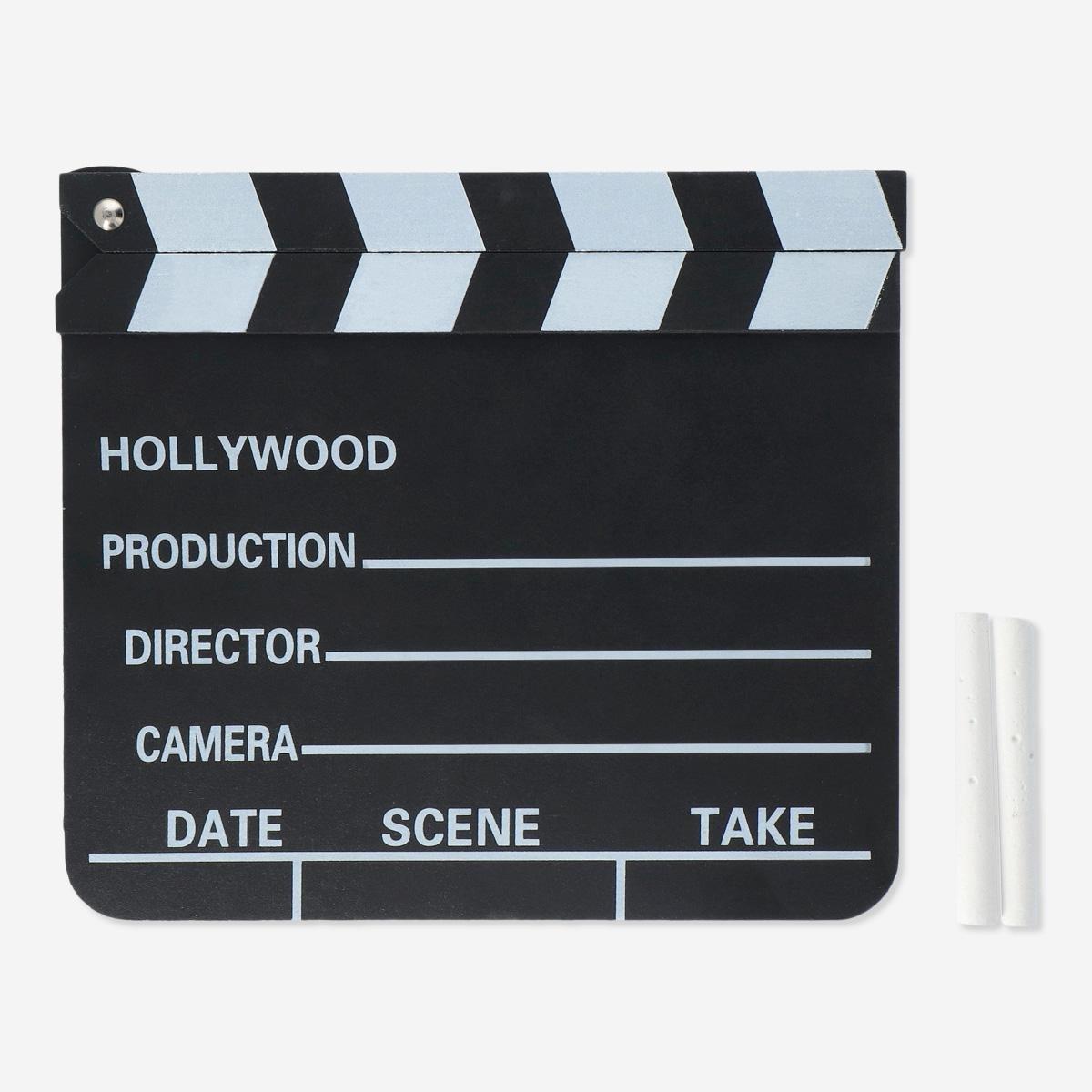 Black Filmmaker Clapperboard