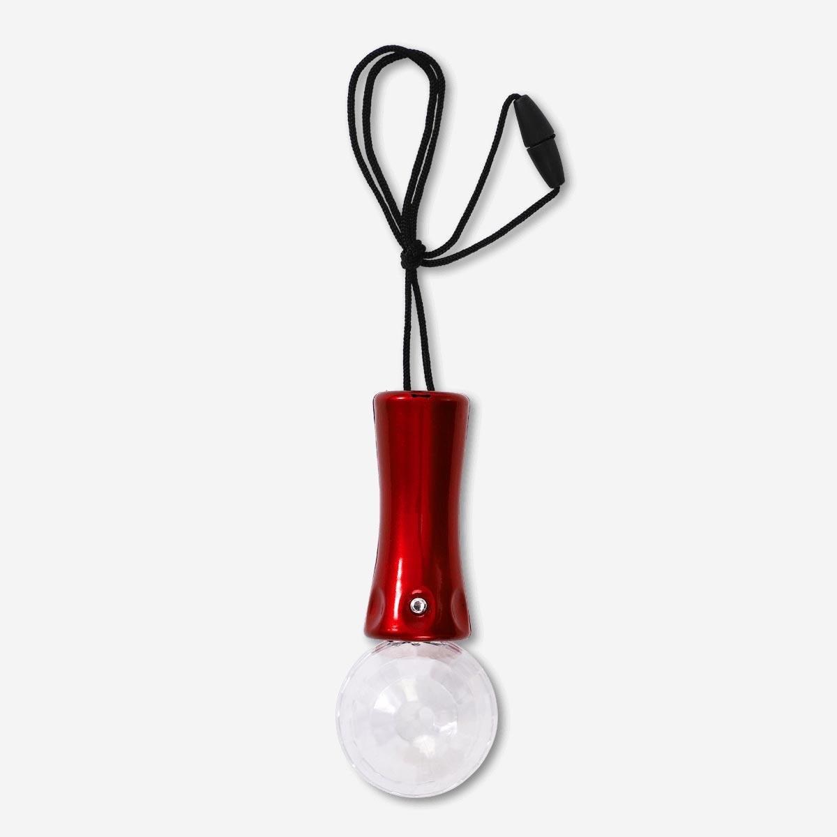 Red Disco Flashing Light