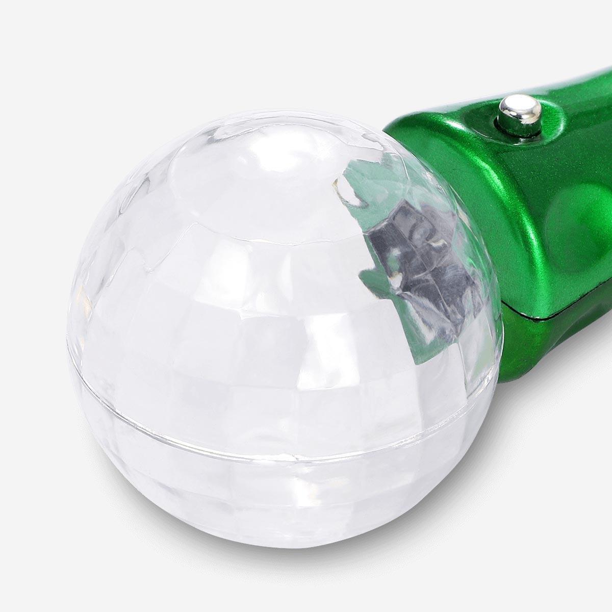 Green Disco Flashing Light