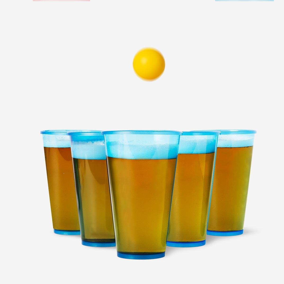 Beer pong game set