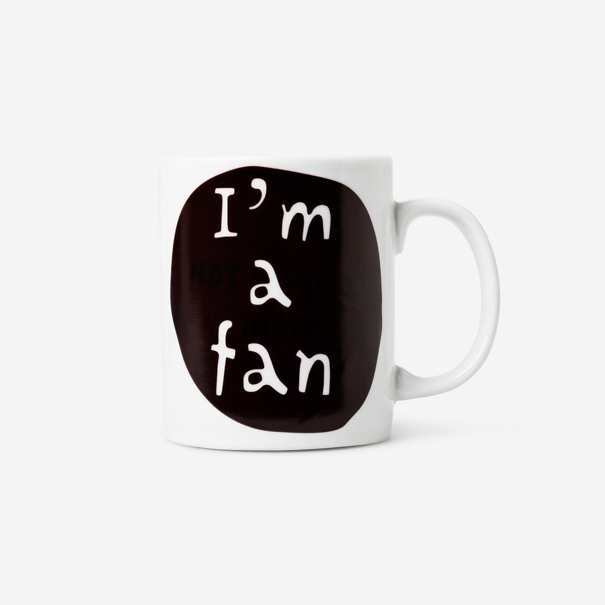 Multicolour Im a fan magic mug