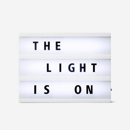Light box additional letters. a5