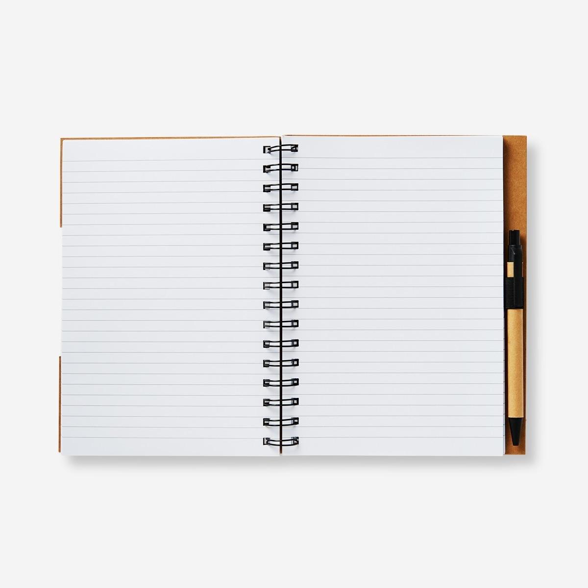 Beige bear notebook. a5
