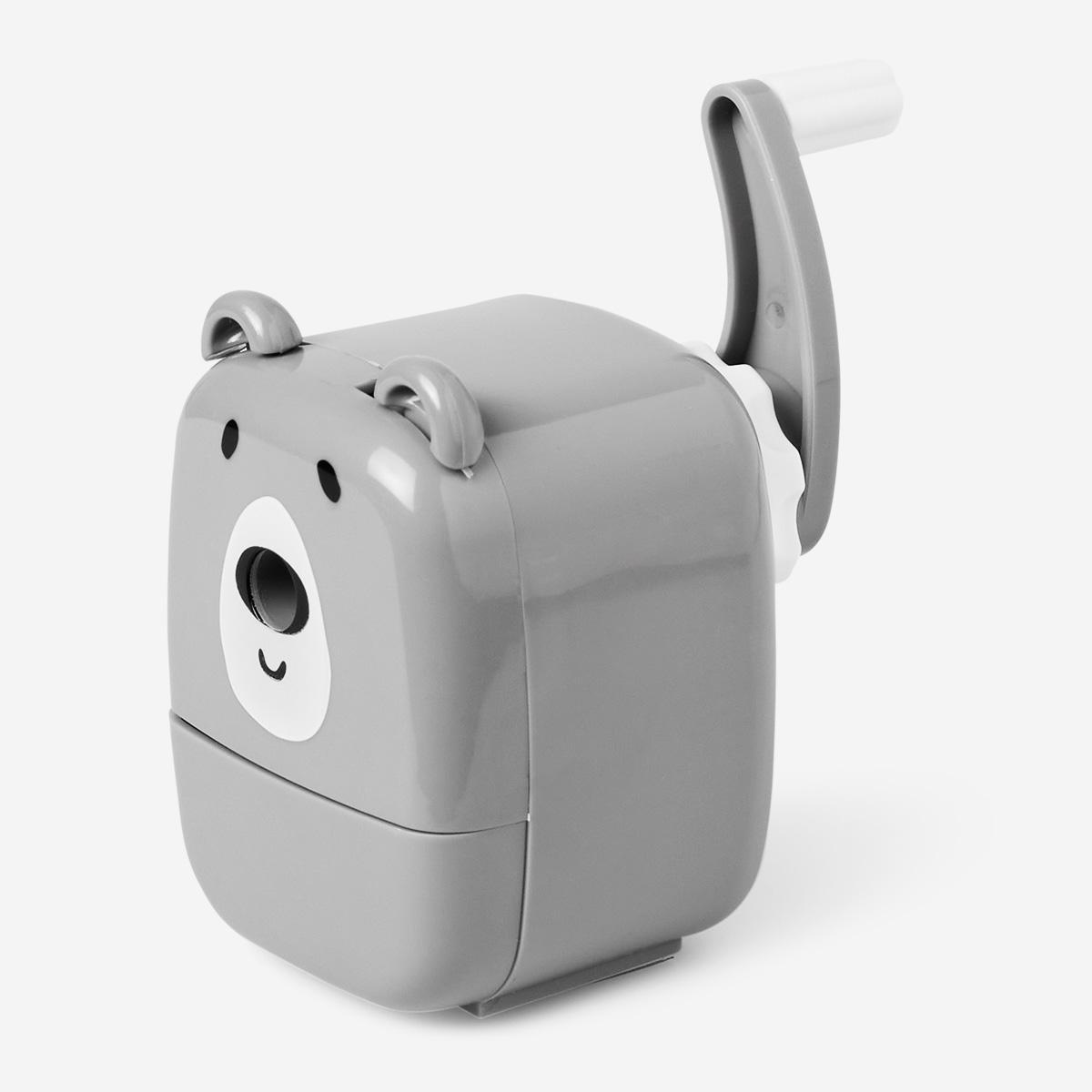 Grey bear pencil sharpener