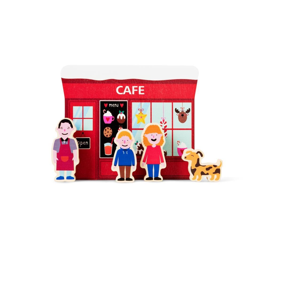 Wooden bakery toy