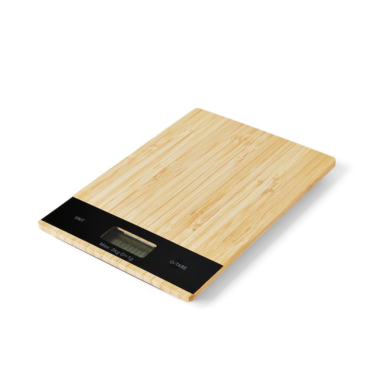 Bamboo digital kitchen scale
