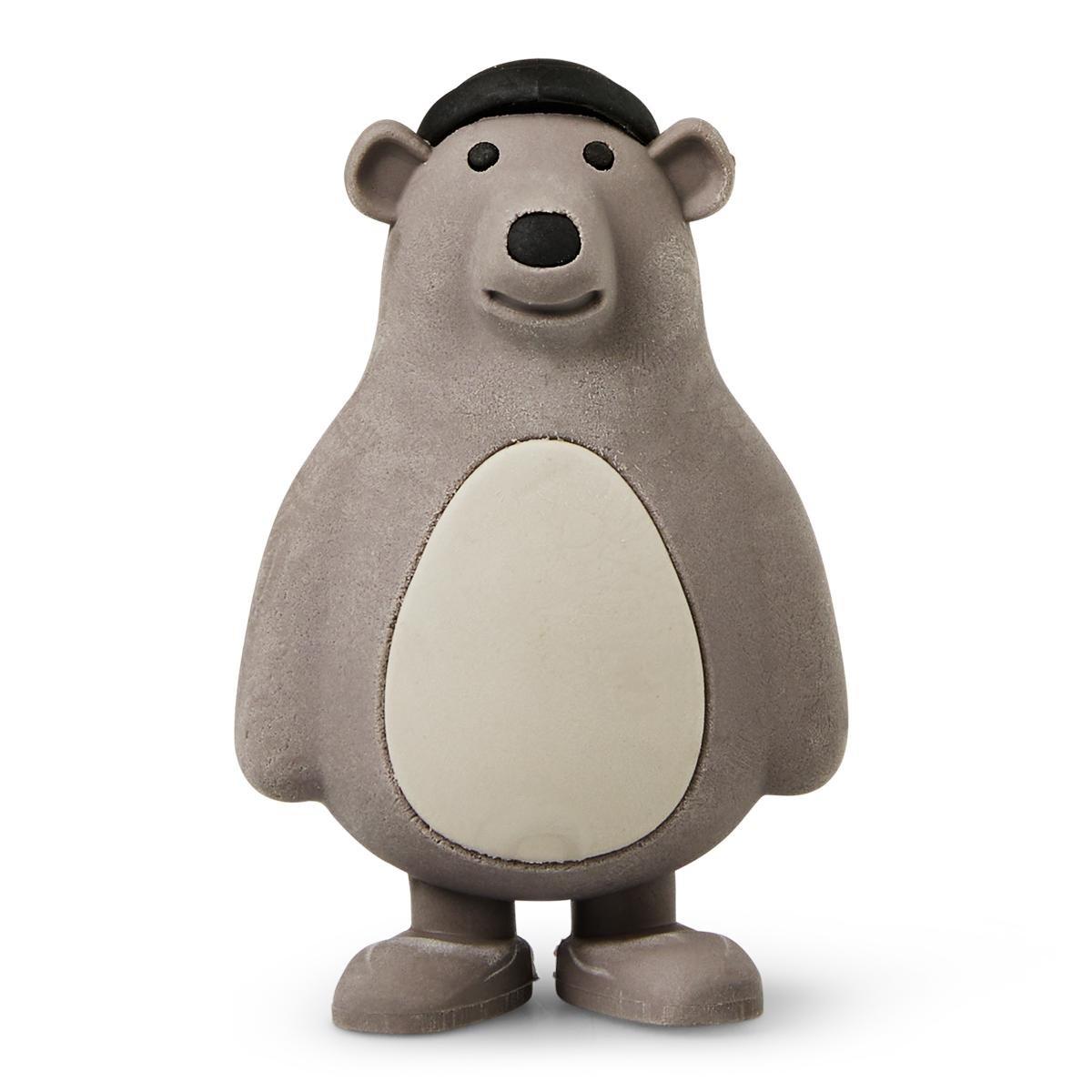 Grey bear eraser