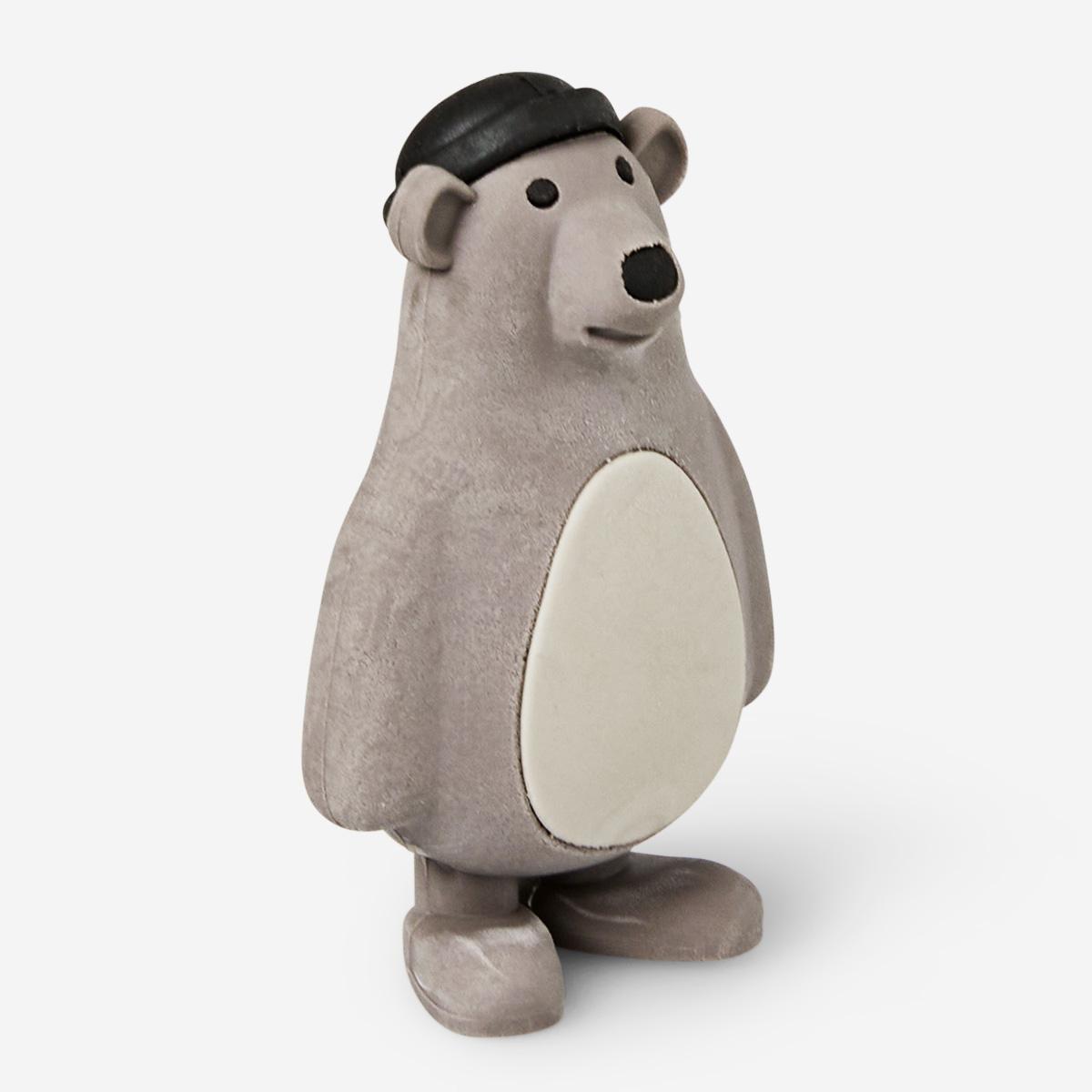 Grey bear eraser