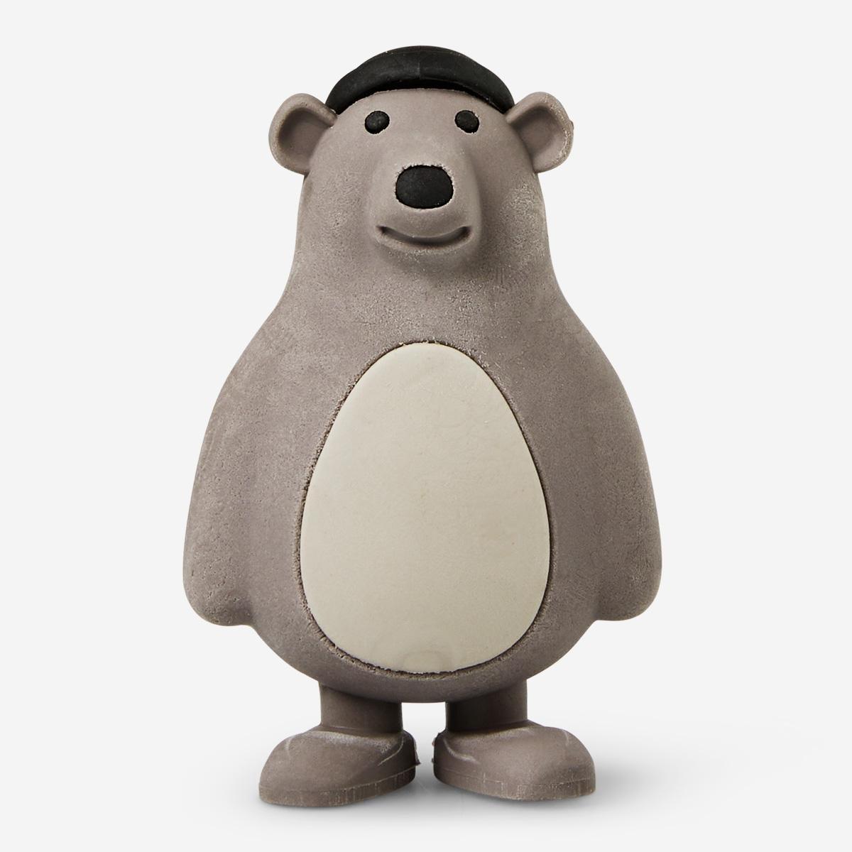 Grey bear eraser