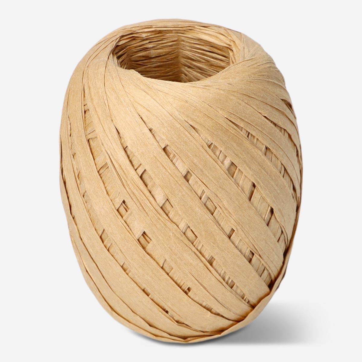 Beige Wrapping Ribbon
