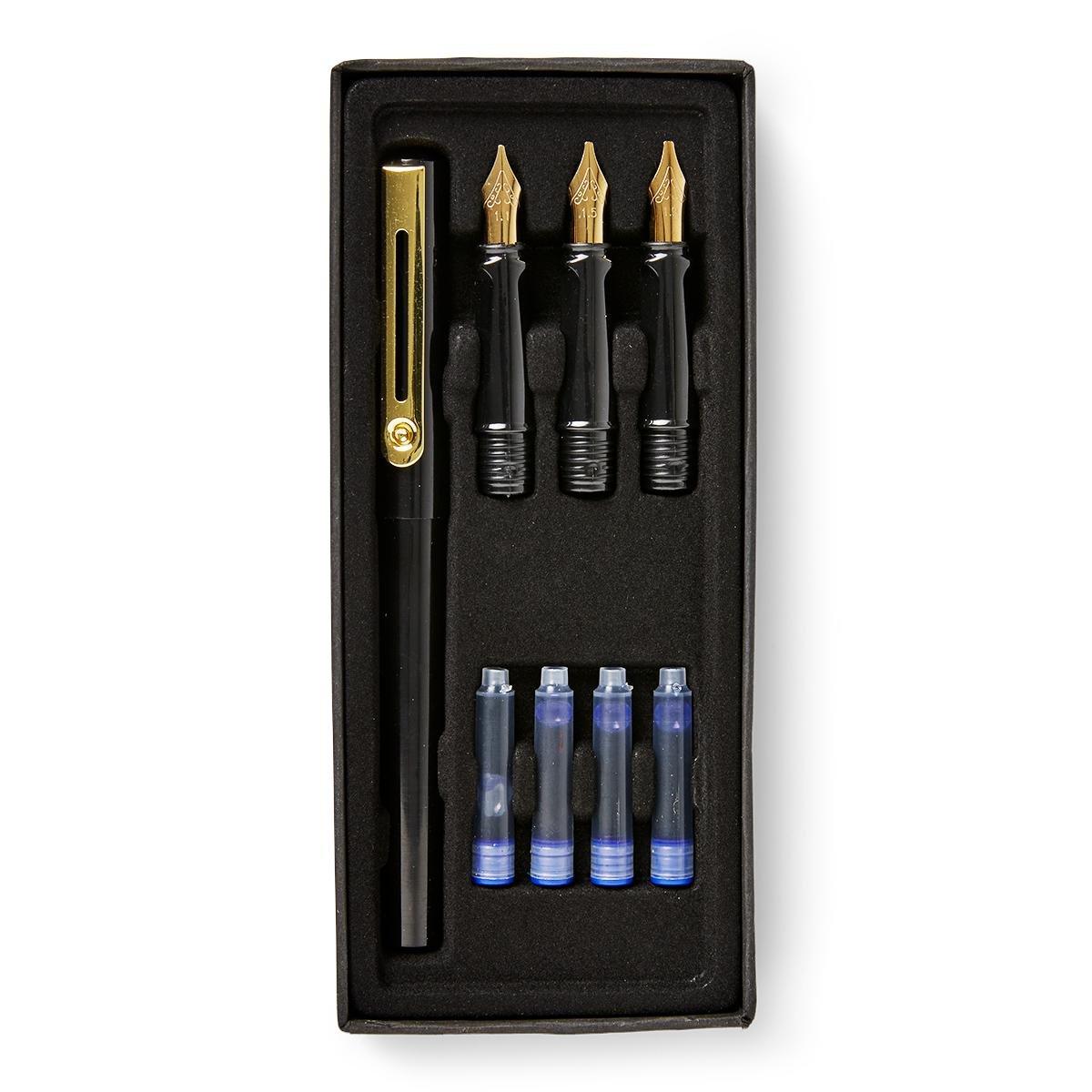 Black calligraphy set