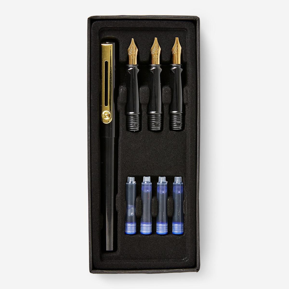 Black calligraphy set