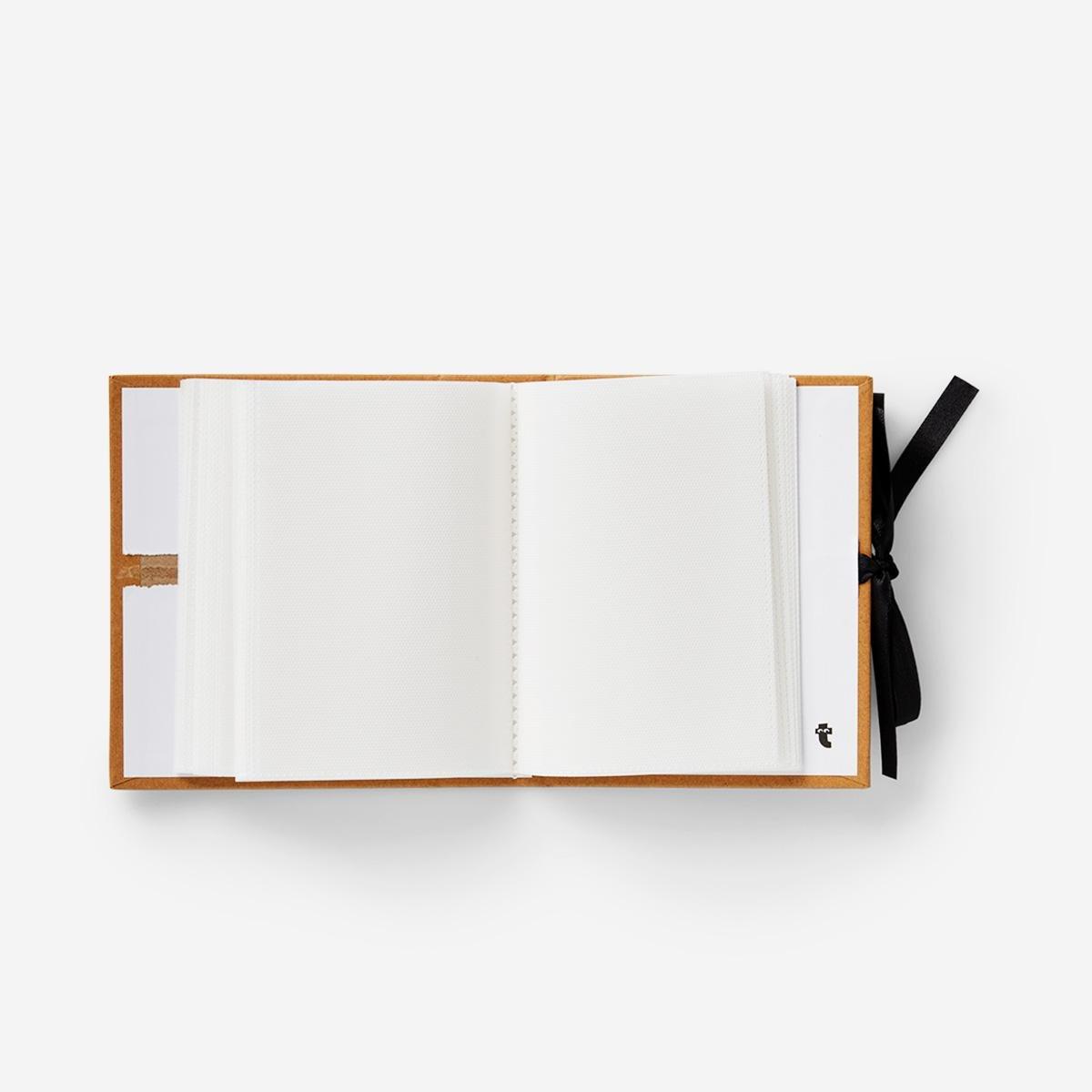 Brown photo album