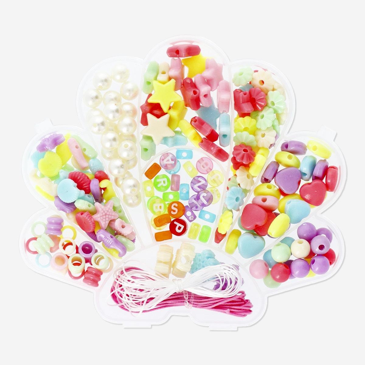 Multicolour bead set