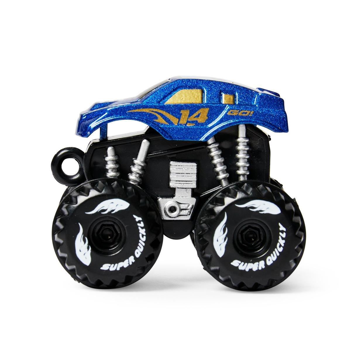 Blue mini monster truck