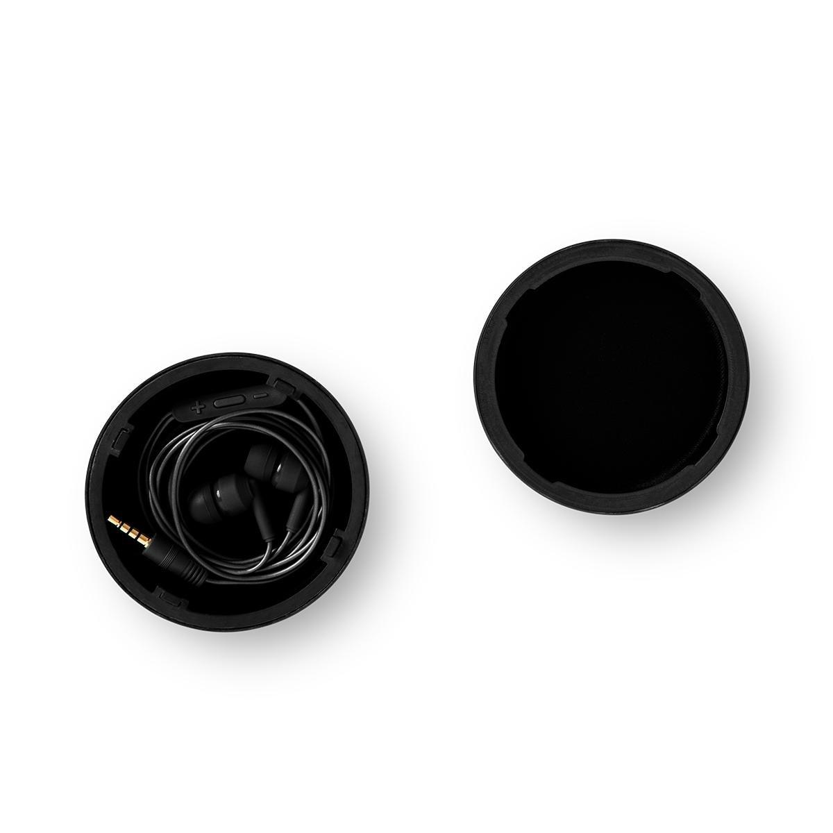 Black earphones