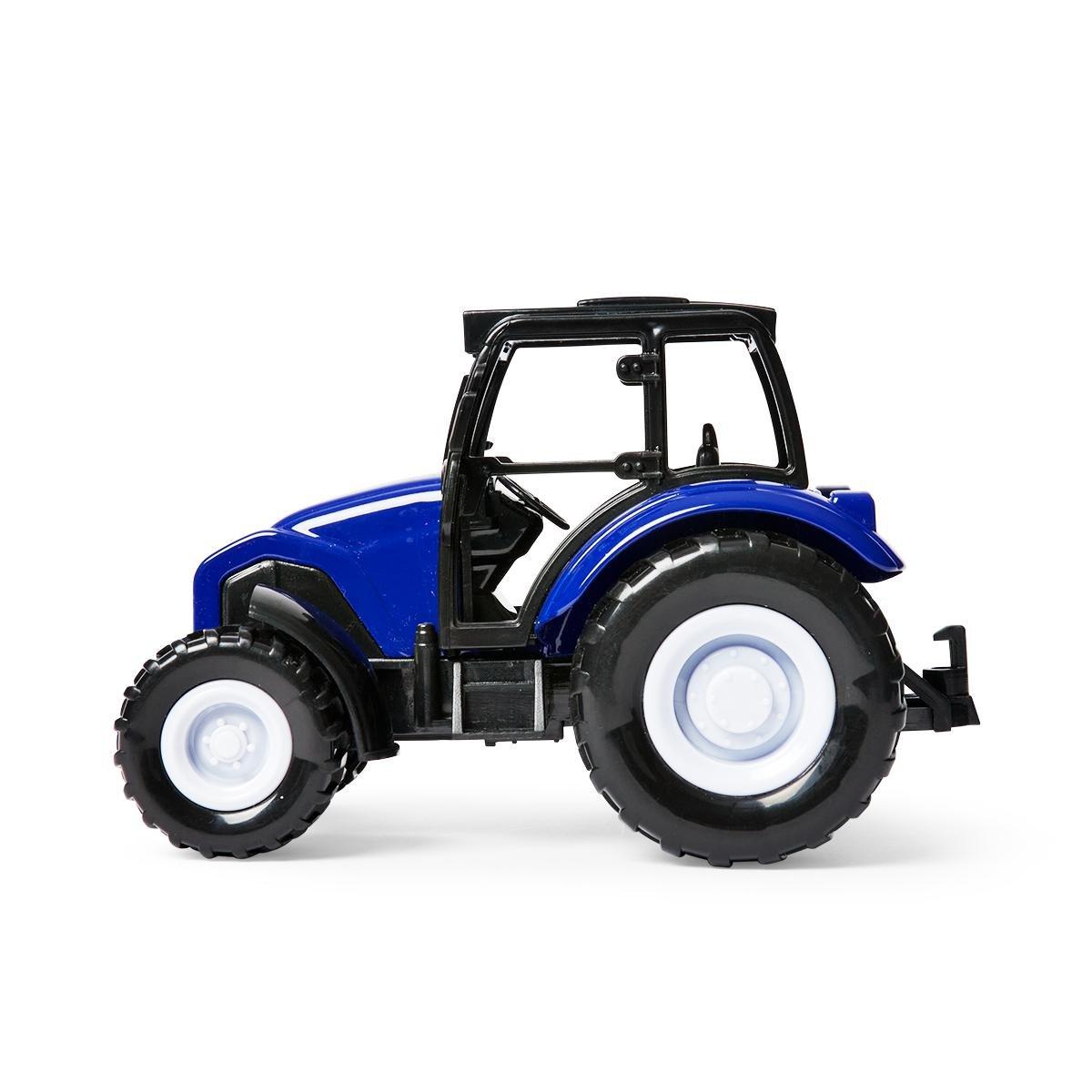 Blue tractor
