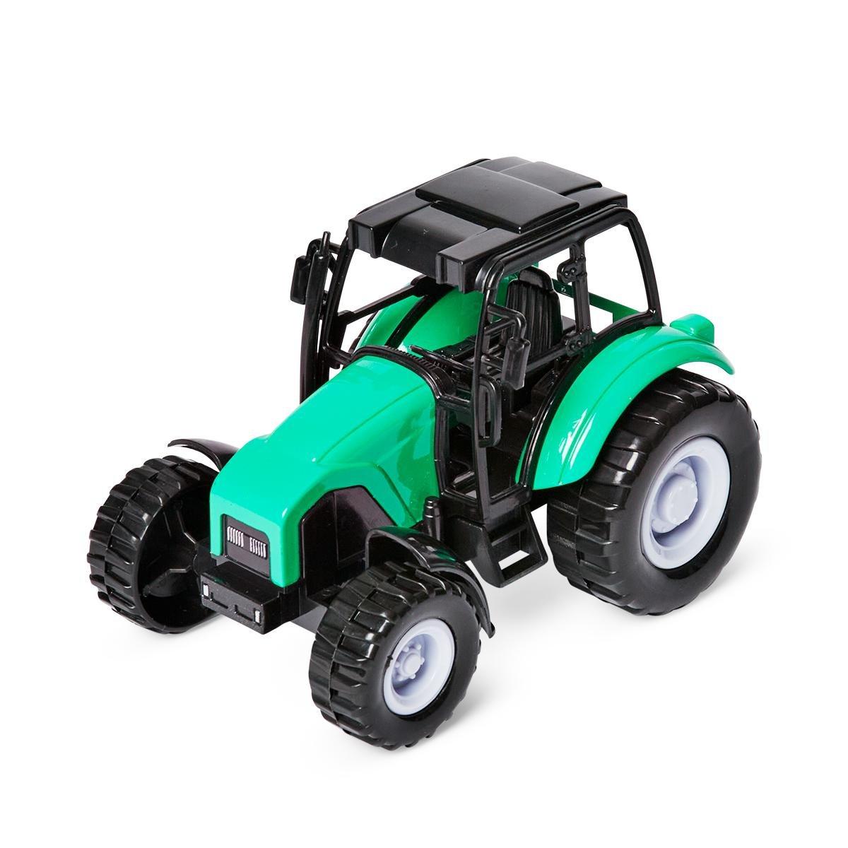 Green tractor
