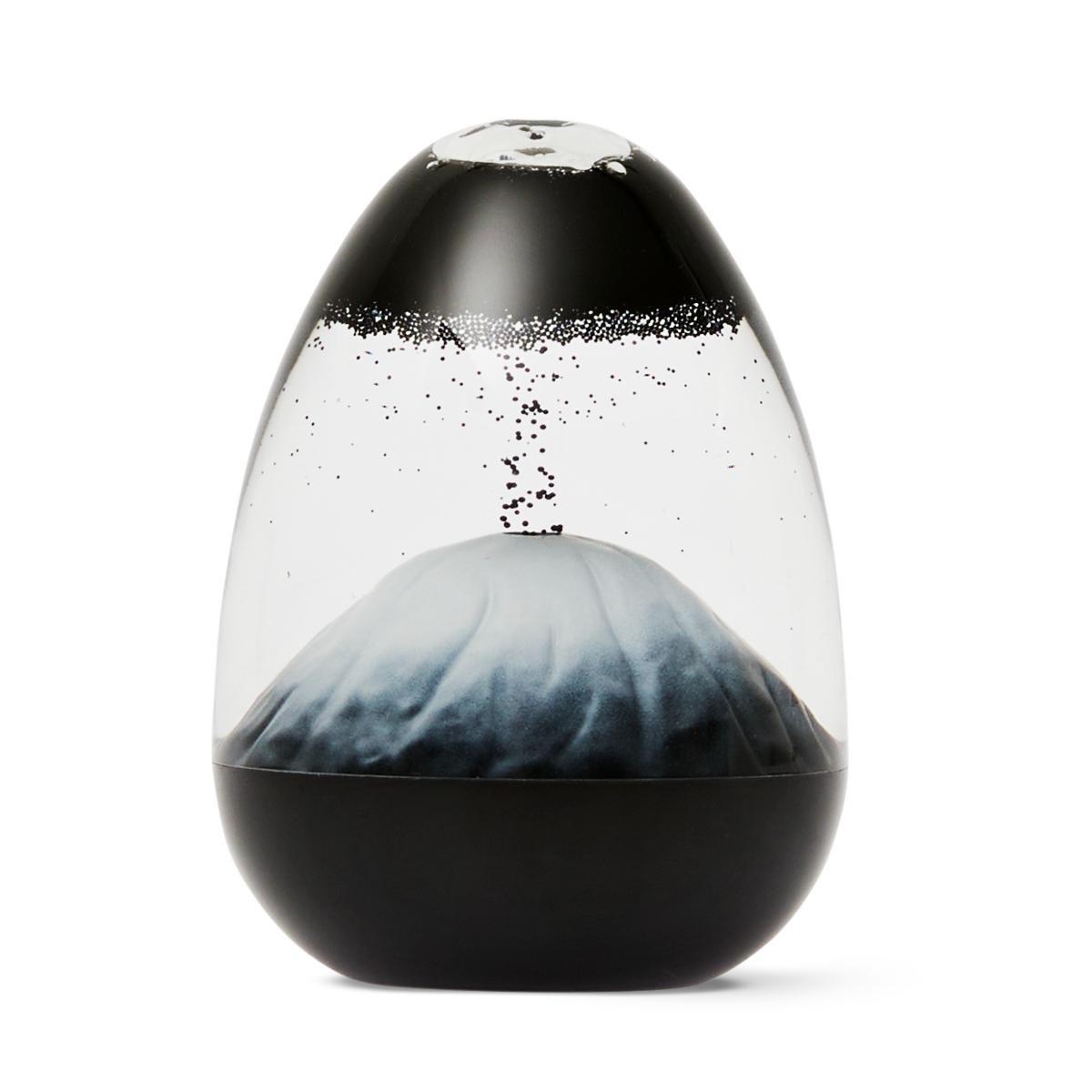 Black volcano egg