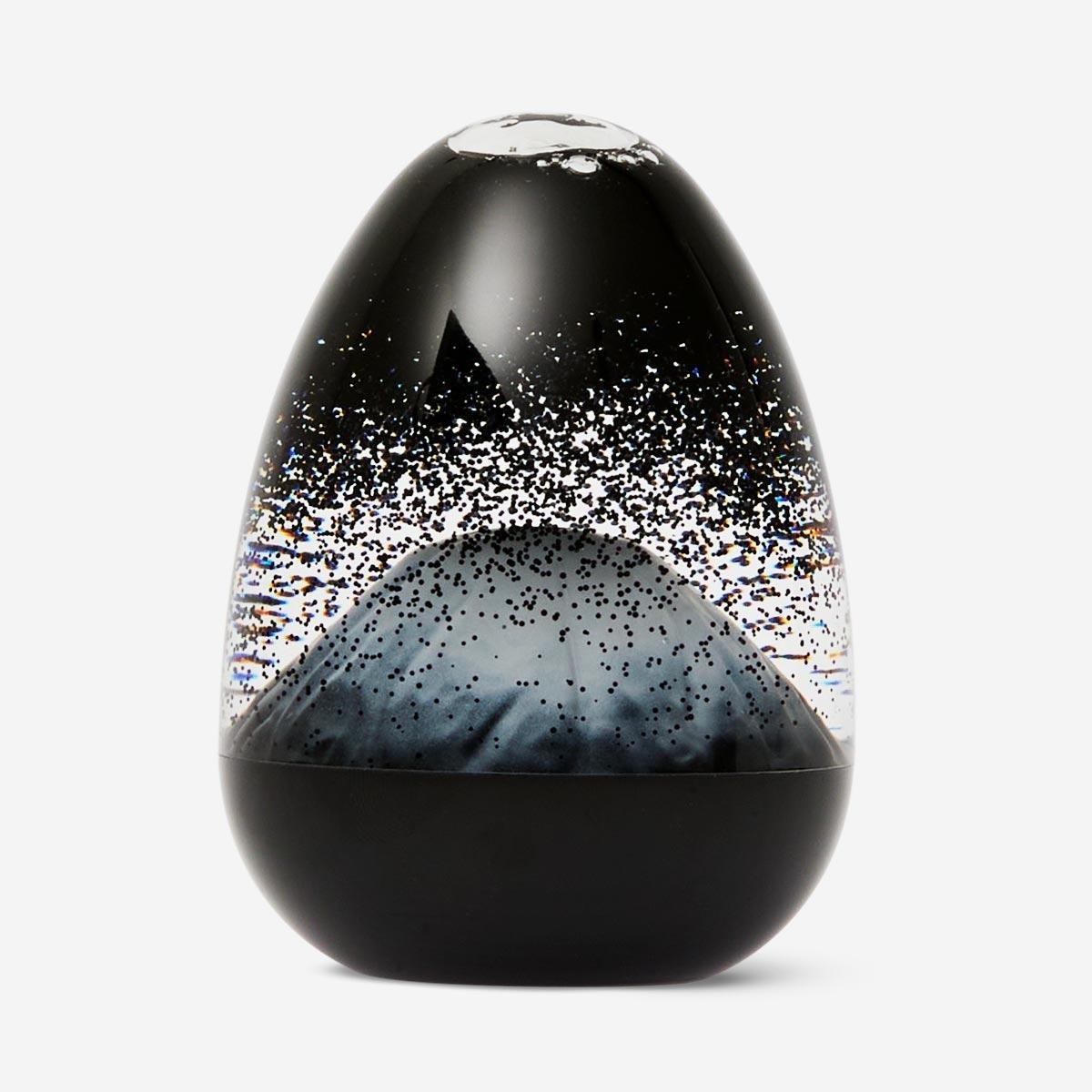Black volcano egg