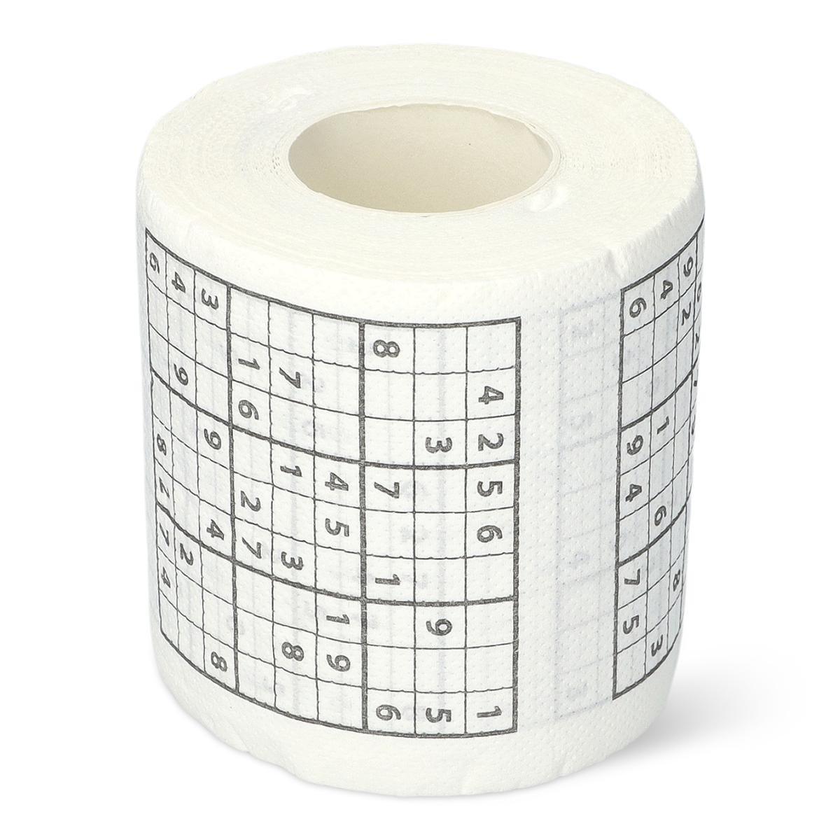 White sudoku games toilet roll