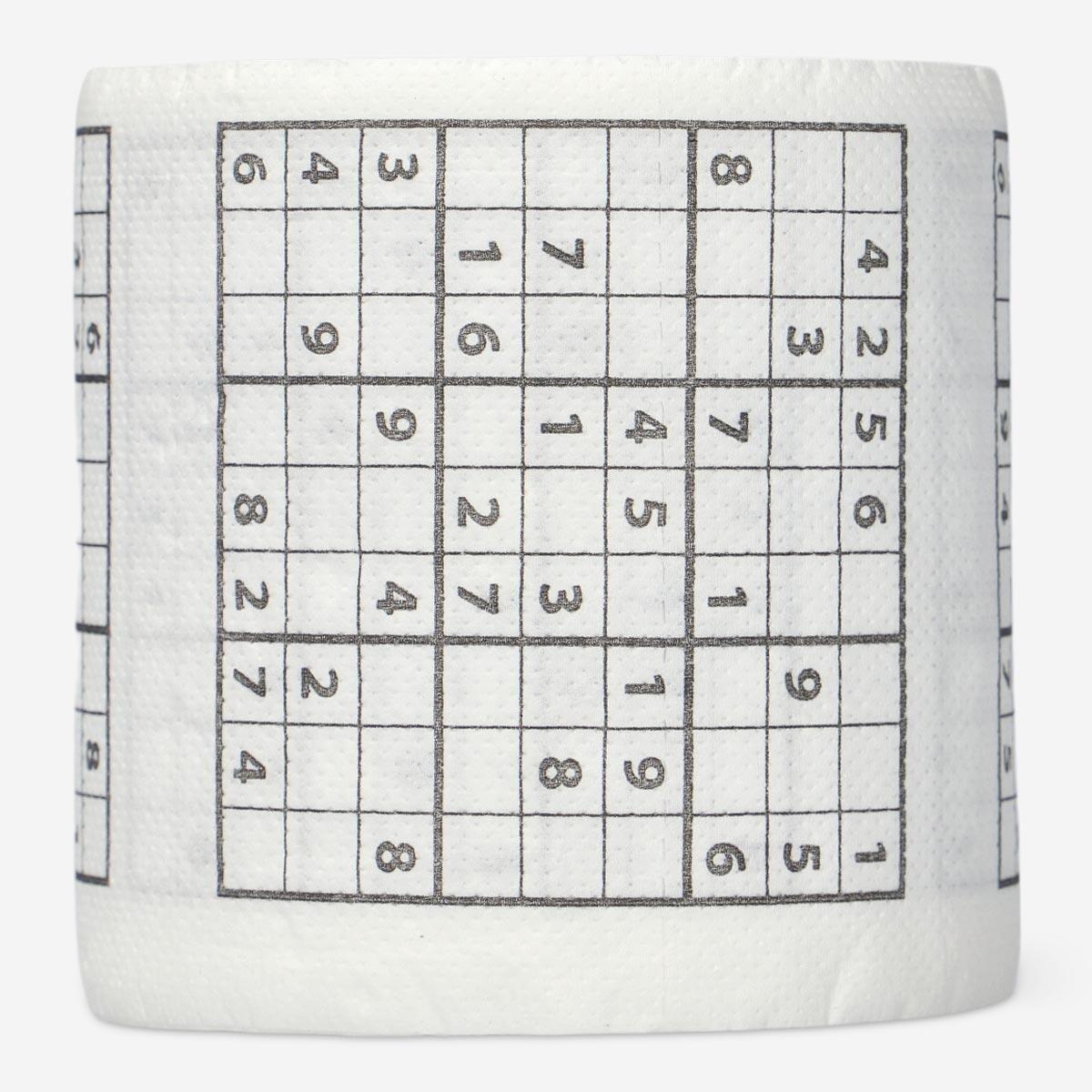 White sudoku games toilet roll