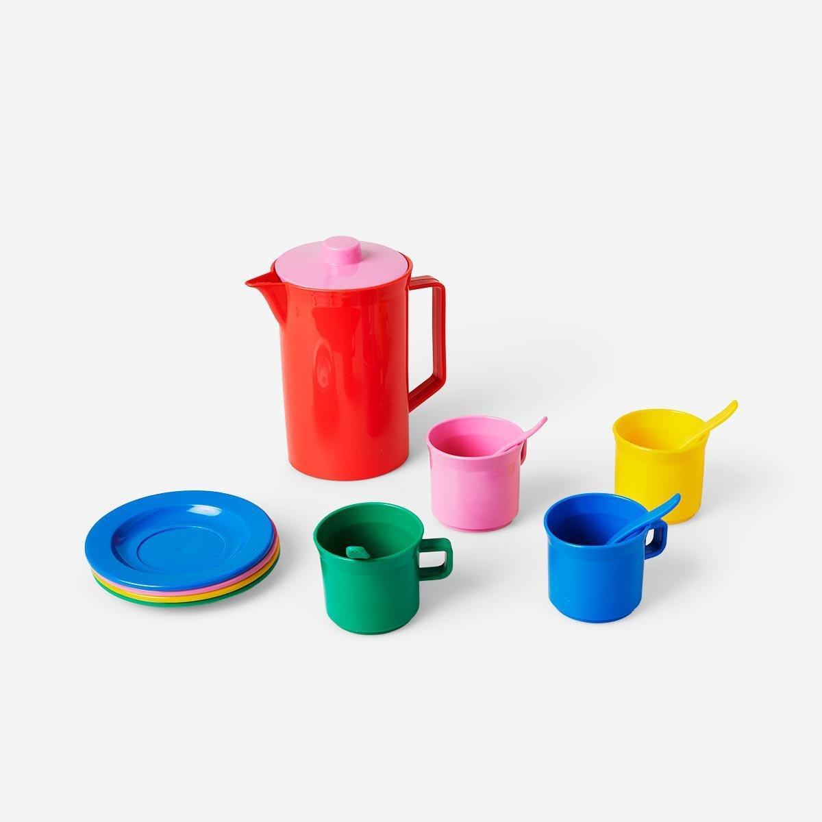 Multicolour tea set