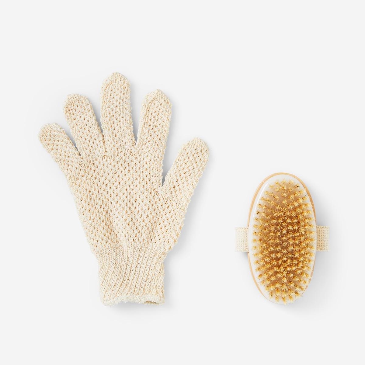 Scrubbing set