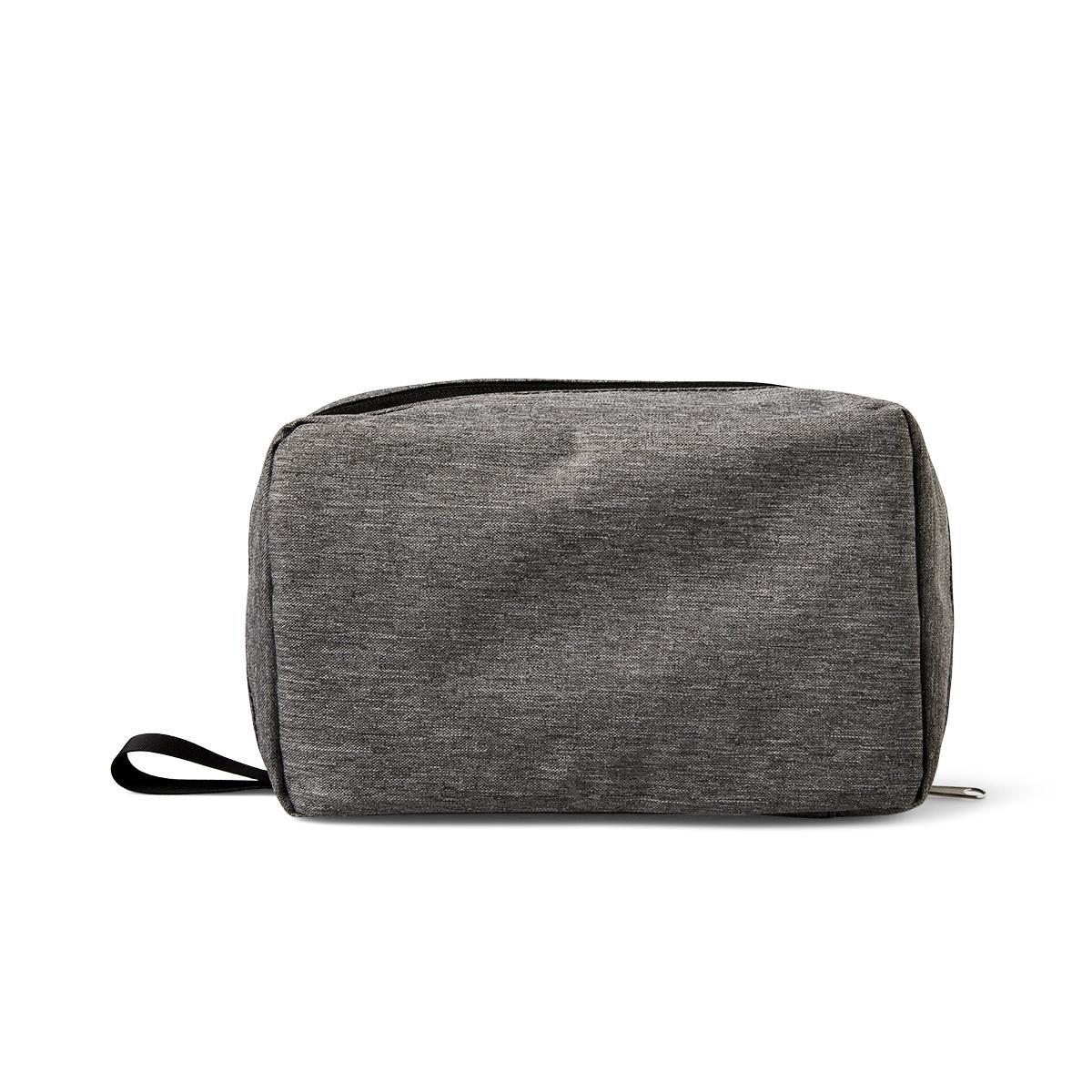 Grey toiletry bag