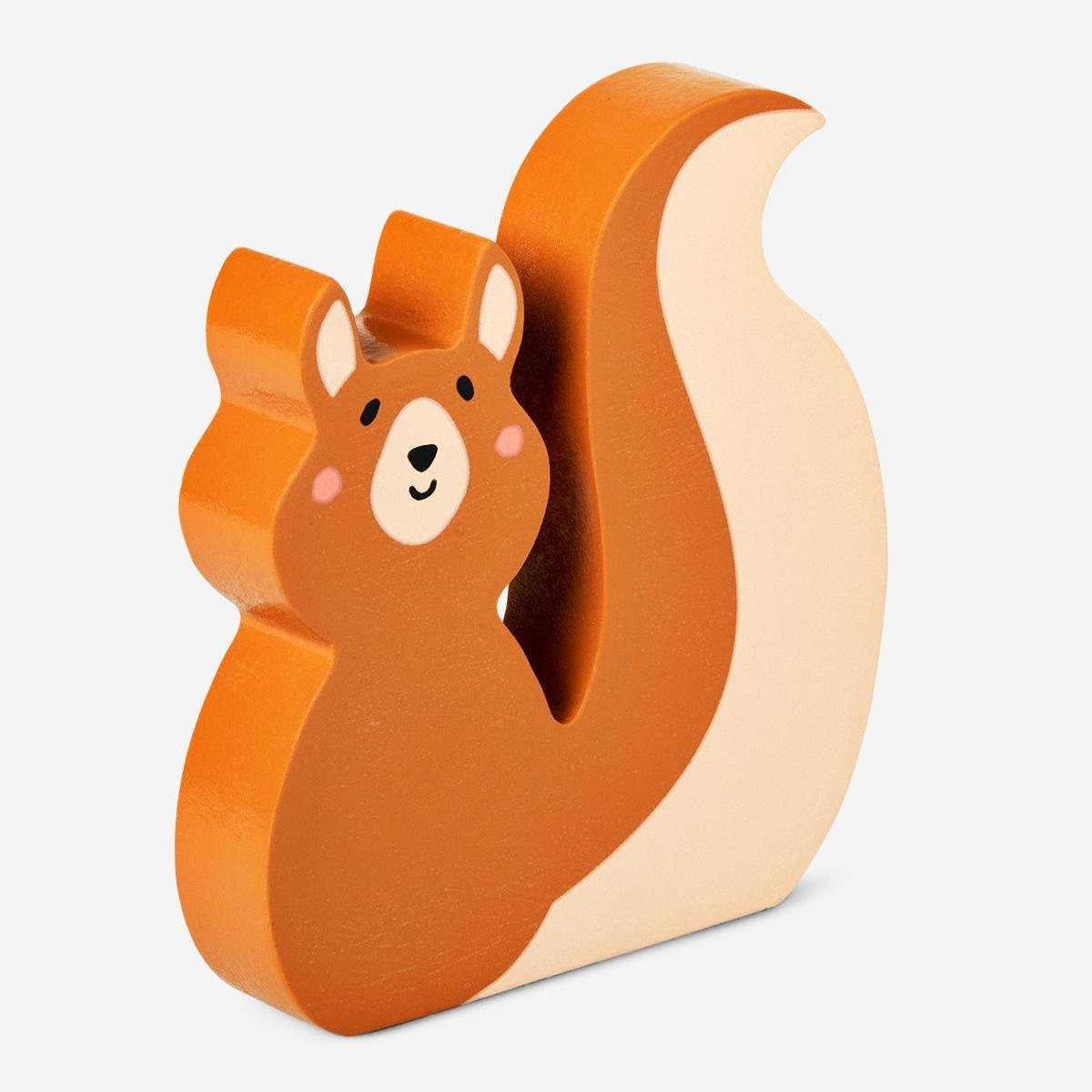 Brown wooden toy