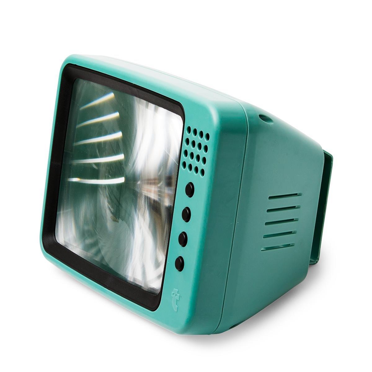 Turquoise smartphone tv