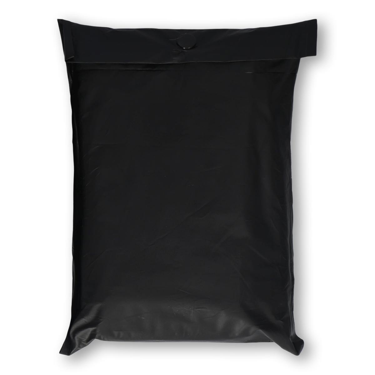 Black rain poncho. adult