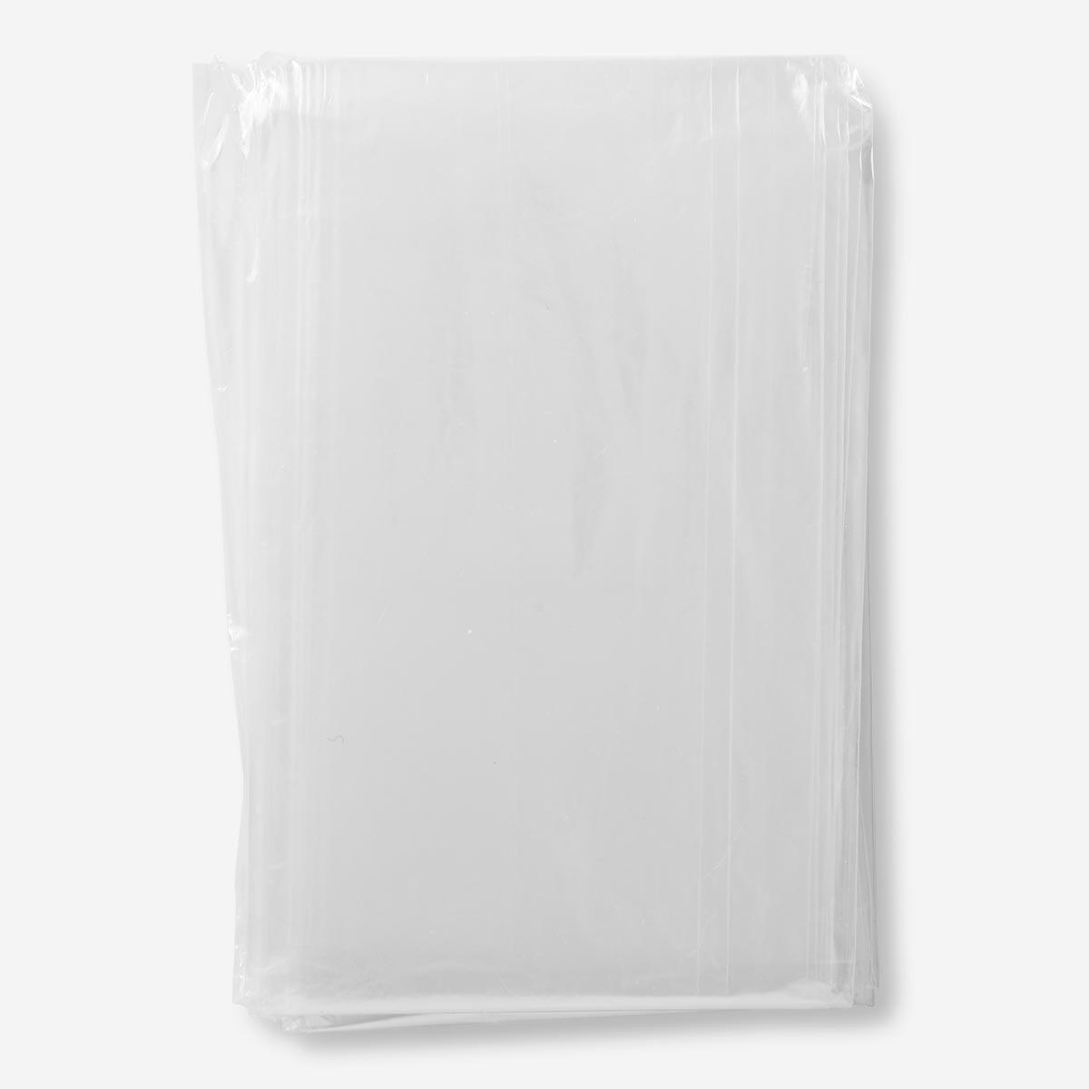 White transparent Plastic rain poncho