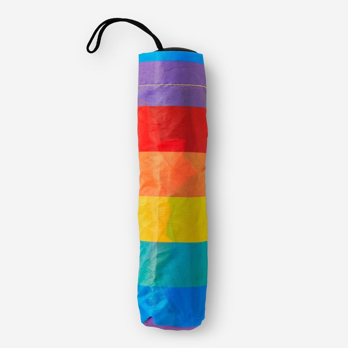 Multicolour folding umbrella