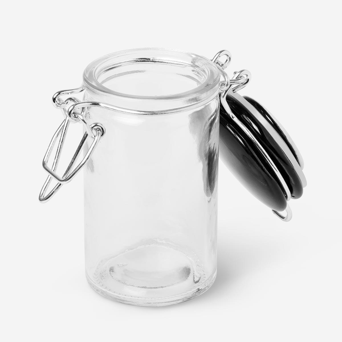 Black spice jar