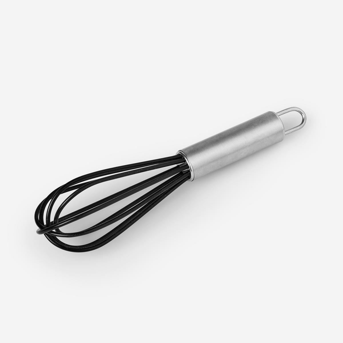 Silver Silicone Whisker. 17 Cm