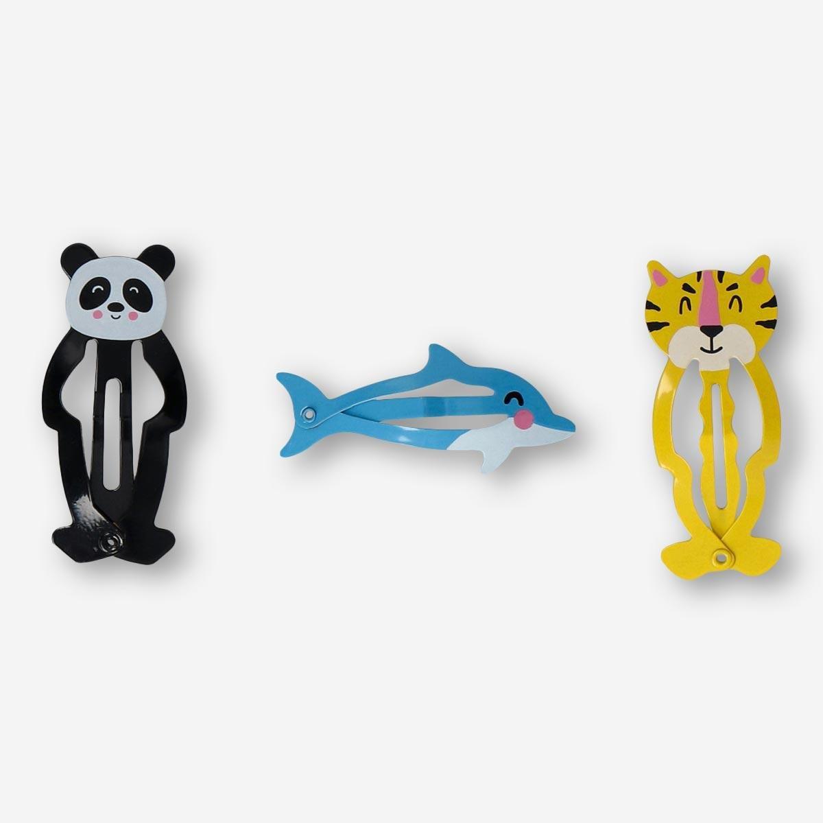 Multicolour hair clips
