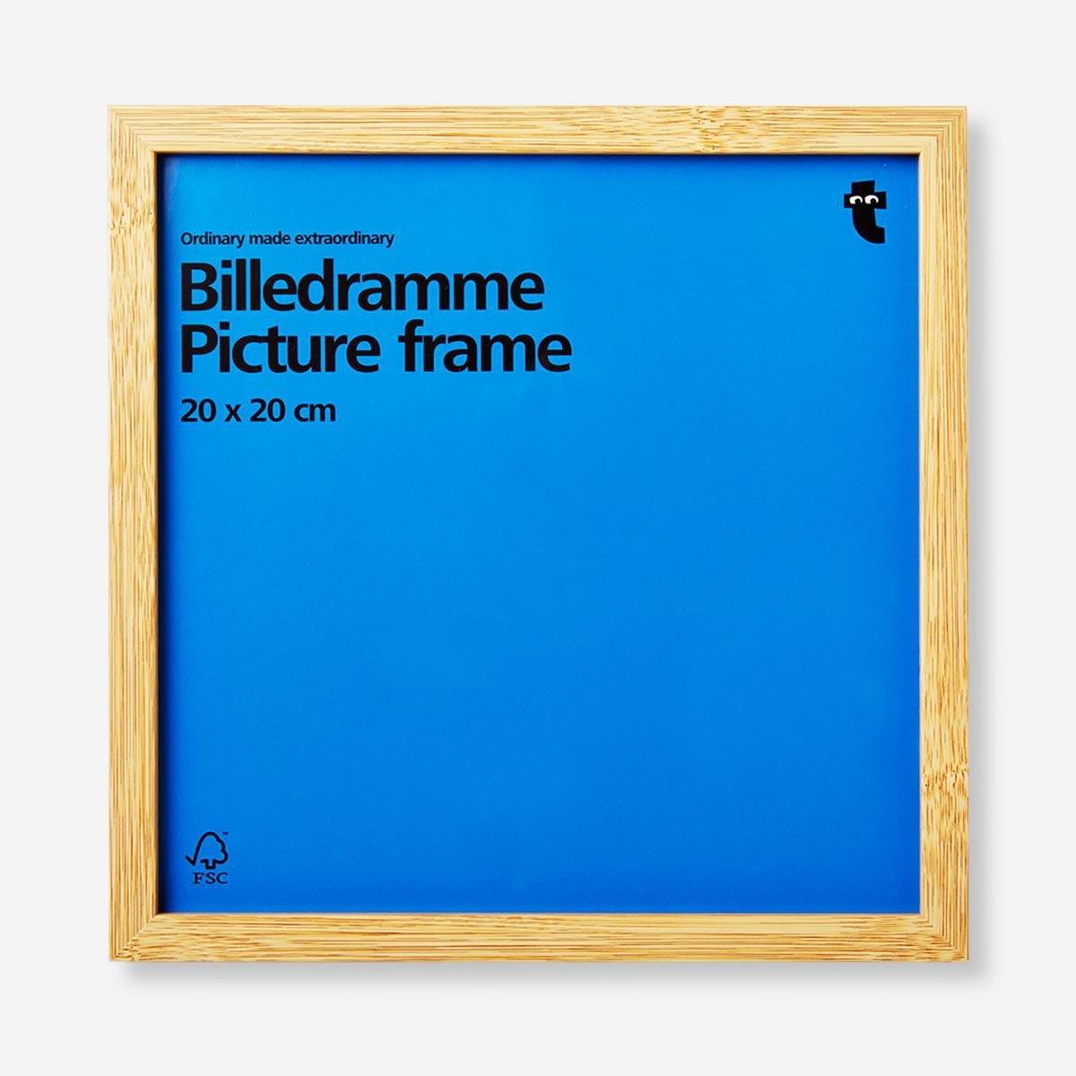 Wooden picture frame