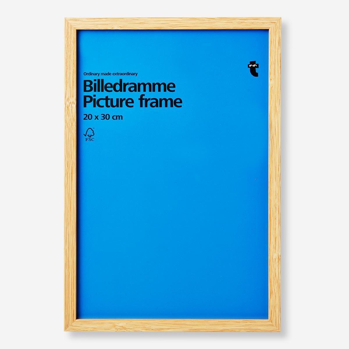 Wooden picture frame