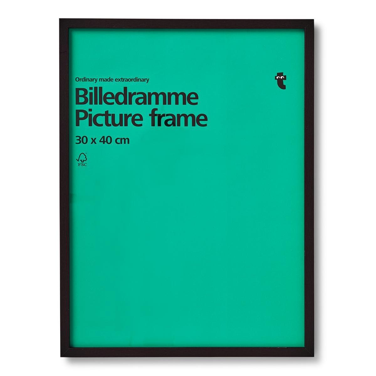 Black picture frame