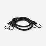 Black luggage bungee cords