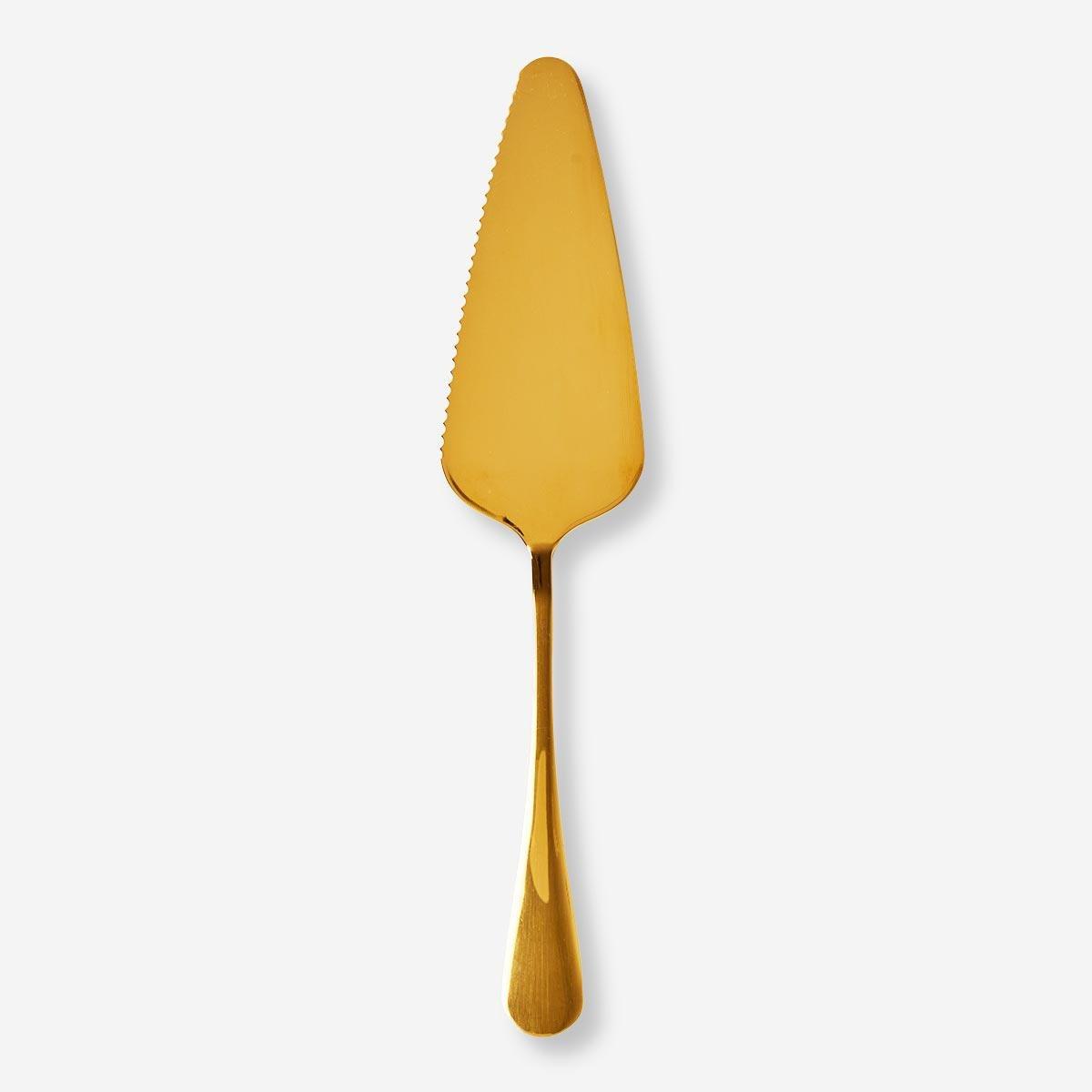 Gold Cake Slicer